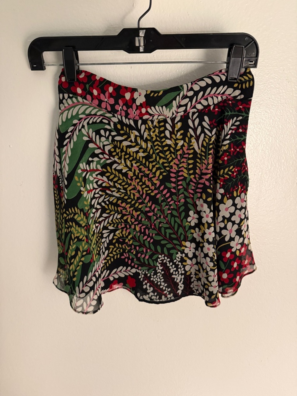 Floral Multi-Color A-Line Skirt